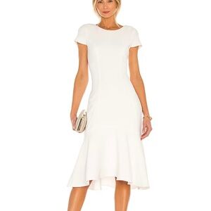 Evalina Dress in Ivory Amanda Uprichard